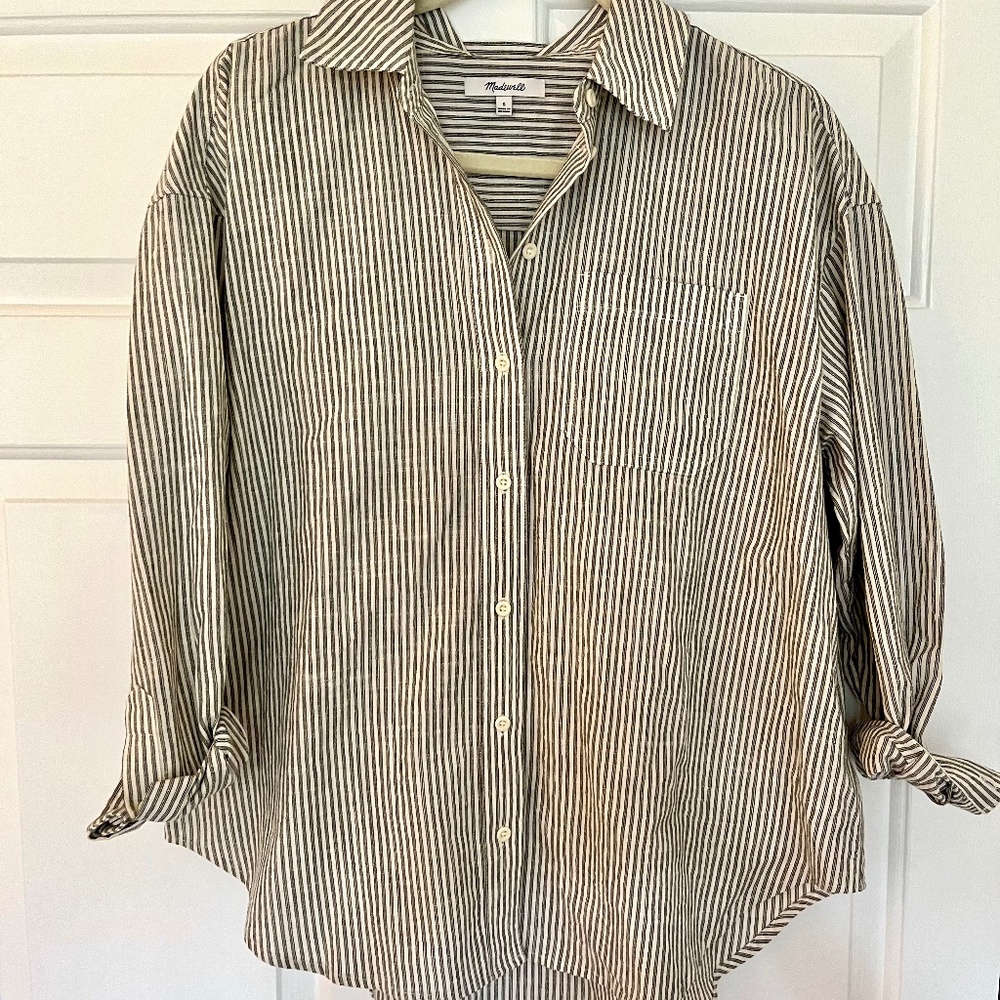 Madewell button down shirt